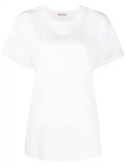 12 STOREEZ T-shirt Oversize En Coton IVORY