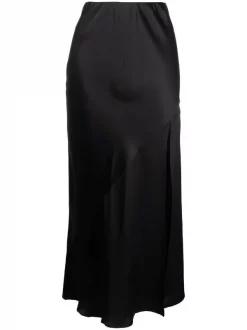 12 STOREEZ Minijupe Ă Fente Femme