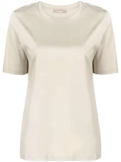 12 STOREEZ T-shirt à Encolure Ronde Femme