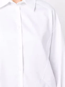 12 STOREEZ Chemise à Empiècements WHITE -12 STOREEZ Soldes Magasin 17262987 36064701 600