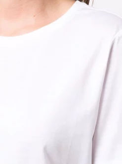 ( Nouvelle Collection ) 12 STOREEZ T-shirt En Coton à Col Rond MILK -12 STOREEZ Soldes Magasin 17262999 37137588 600