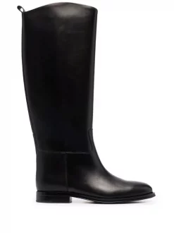 12 STOREEZ Bottes En Cuir Femme