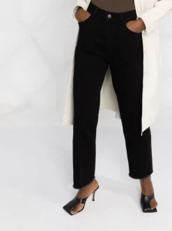 12 STOREEZ Jean Droit à Bords Francs BLACK -12 STOREEZ Soldes Magasin 17264391 0950c7dd bd57 4909 8dfb 238a7435e781 600