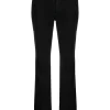 12 STOREEZ BLACK Jean Slim à Taille Mi-haute Femme