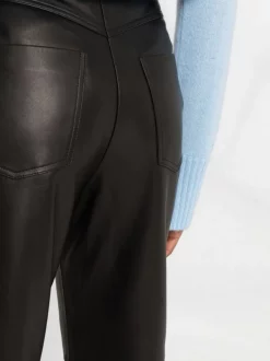 12 STOREEZ Pantalon Droit En Cuir BLACK 8 12 STOREEZ Pantalon Droit En Cuir BLACK -12 STOREEZ Soldes Magasin 17264399 ff866c1e 8f64 4141 948a aa2cba1a2f2a 600