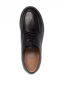 12 STOREEZ BLACK Derbies En Cuir Grainé Femme -12 STOREEZ Soldes Magasin 17264402 35968391 600