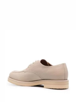 12 STOREEZ Derbies En Cuir Grainé LIGHT BEIGE -12 STOREEZ Soldes Magasin 17264404 35966497 600