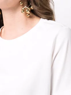 ( Nouvelle Collection ) 12 STOREEZ T-shirt En Coton à Manches Courtes MILK -12 STOREEZ Soldes Magasin 17264414 37157925 600