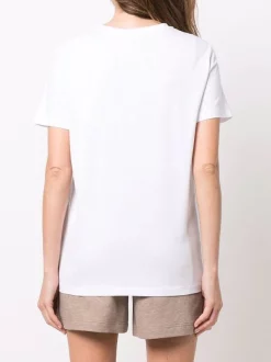 ( Nouvelle Collection ) 12 STOREEZ T-shirt En Coton à Col Rond Femme -12 STOREEZ Soldes Magasin 17265219 37133316 600