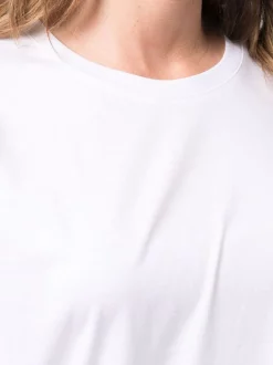 ( Nouvelle Collection ) 12 STOREEZ WHITE T-shirt Oversize En Coton Femme -12 STOREEZ Soldes Magasin 17265220 37155849 600