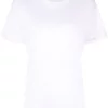 ( Nouvelle Collection ) 12 STOREEZ WHITE T-shirt Oversize En Coton Femme