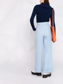 12 STOREEZ Pull En Laine Mérinos à Col Zippé NAVY -12 STOREEZ Soldes Magasin 17313113 36982853 600