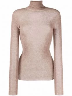 12 STOREEZ COFFEE Pull En Maille Fine Femme