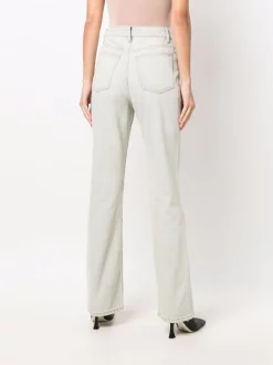 12 STOREEZ Jean Droit à Coupe Longue Femme -12 STOREEZ Soldes Magasin 17313116 36378749 600