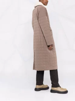 12 STOREEZ Doudoune à Boutonnière Croisée COFFEE -12 STOREEZ Soldes Magasin 17313475 37134099 600