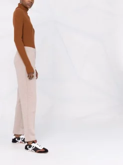 12 STOREEZ Pantalon Fuselé à Taille élastique BEIGE -12 STOREEZ Soldes Magasin 17313477 36961566 600