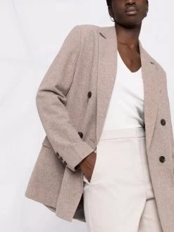 12 STOREEZ COFFEE Blazer à Boutonnière Croisée Femme 10 12 STOREEZ COFFEE Blazer à Boutonnière Croisée Femme -12 STOREEZ Soldes Magasin 17313481 36960697 600