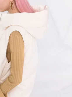 12 STOREEZ IVORY Gilet Matelassé à Capuche Femme -12 STOREEZ Soldes Magasin 17314307 36904012 600