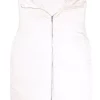12 STOREEZ IVORY Gilet Matelassé à Capuche Femme
