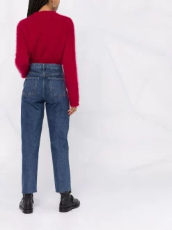 12 STOREEZ Jean à Coupe Droite Femme -12 STOREEZ Soldes Magasin 17314312 37249349 600