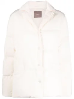 12 STOREEZ Doudoune à Col à Revers Femme