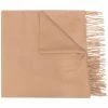 12 STOREEZ CAMEL écharpe à Franges Femme