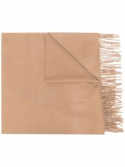 12 STOREEZ CAMEL écharpe à Franges Femme