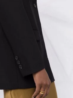 12 STOREEZ Blazer à Simple Boutonnage BLACK -12 STOREEZ Soldes Magasin 17315058 36979995 600