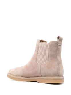 12 STOREEZ BEIGE Bottines Chelsea En Daim Femme -12 STOREEZ Soldes Magasin 17379670 36350029 600