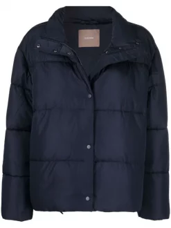 12 STOREEZ Doudoune Crop NAVY