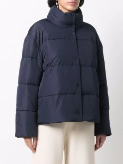 12 STOREEZ Doudoune Crop NAVY -12 STOREEZ Soldes Magasin 17379671 36427634 600