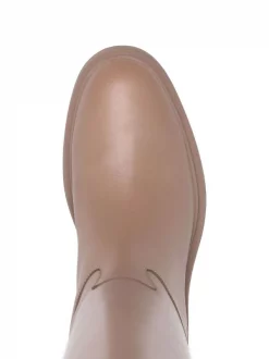 12 STOREEZ Bottes En Cuir LIGHT COFFEE -12 STOREEZ Soldes Magasin 17379741 37014416 600