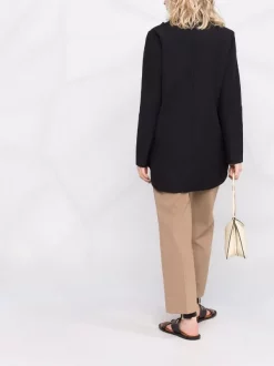 12 STOREEZ BLACK Blouse Manches-longues à Col Montant Femme -12 STOREEZ Soldes Magasin 17379745 37041789 600