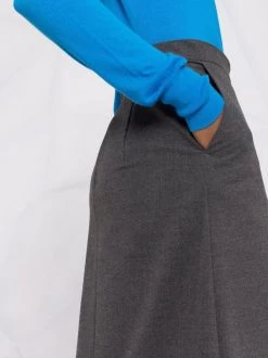 12 STOREEZ GREY Jupe Mi-longue Plissée Femme -12 STOREEZ Soldes Magasin 17379747 37067812 600