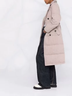 12 STOREEZ Doudoune à Boutonnière Croisée COFFEE WITH MILK -12 STOREEZ Soldes Magasin 17400528 36865369 600