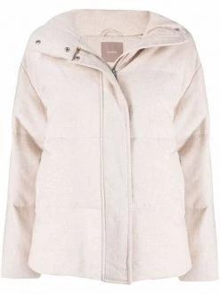 12 STOREEZ Doudoune à Col Montant Femme