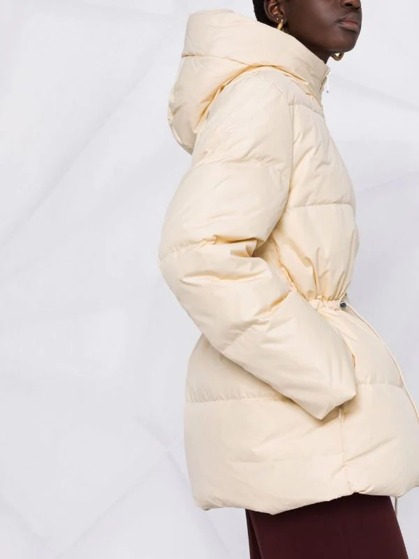 12 STOREEZ Doudoune à Lien De Resserrage Femme 5 12 STOREEZ Doudoune à Lien De Resserrage Femme – Image 5