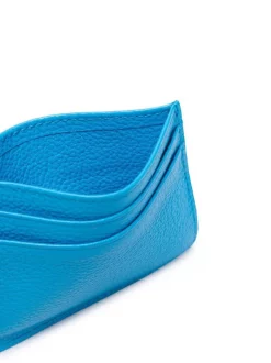 12 STOREEZ AZURE BLUE Porte-cartes En Cuir Grainé Femme -12 STOREEZ Soldes Magasin 17423550 36927658 600