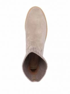 12 STOREEZ BEIGE Bottines Chelsea Bi-matières Femme -12 STOREEZ Soldes Magasin 17443998 36637624 600