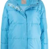 12 STOREEZ Doudoune à Col Montant ELECTRIC BLUE