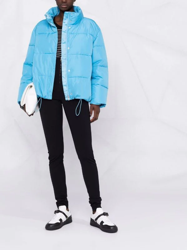 12 STOREEZ Doudoune à Col Montant ELECTRIC BLUE 2 12 STOREEZ Doudoune à Col Montant ELECTRIC BLUE – Image 2