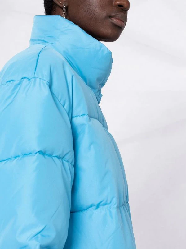 12 STOREEZ Doudoune à Col Montant ELECTRIC BLUE 3 12 STOREEZ Doudoune à Col Montant ELECTRIC BLUE – Image 3