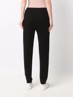 12 STOREEZ BLACK Pantalon De Jogging à Taille à Lien De Resserrage Femme -12 STOREEZ Soldes Magasin 17445418 37138410 600
