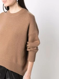 12 STOREEZ Caramel Pull à Col Rond Femme -12 STOREEZ Soldes Magasin 17445420 37139359 600