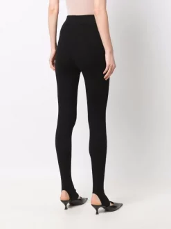 12 STOREEZ Legging à Taille Haute BLACK -12 STOREEZ Soldes Magasin 17445427 37137992 600