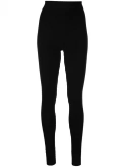12 STOREEZ Legging à Taille Haute BLACK
