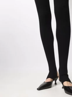 12 STOREEZ Legging à Taille Haute BLACK -12 STOREEZ Soldes Magasin 17445427 37139353 600