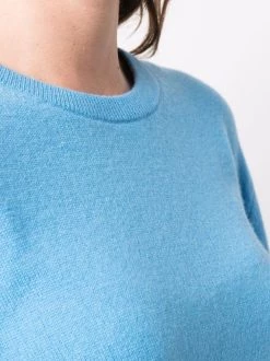 12 STOREEZ Pull En Cachemire à Col Rond ELECTRIC BLUE -12 STOREEZ Soldes Magasin 17445428 37138680 600