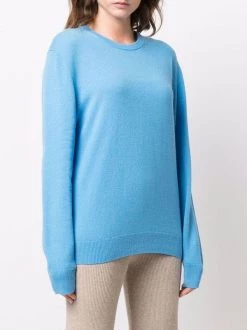 12 STOREEZ Pull En Cachemire à Col Rond ELECTRIC BLUE -12 STOREEZ Soldes Magasin 17445428 37139286 600