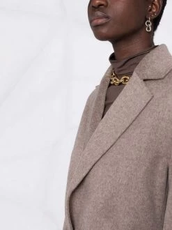 12 STOREEZ Manteau En Laine à Taille Ceinturée Femme -12 STOREEZ Soldes Magasin 17445429 36673485 600